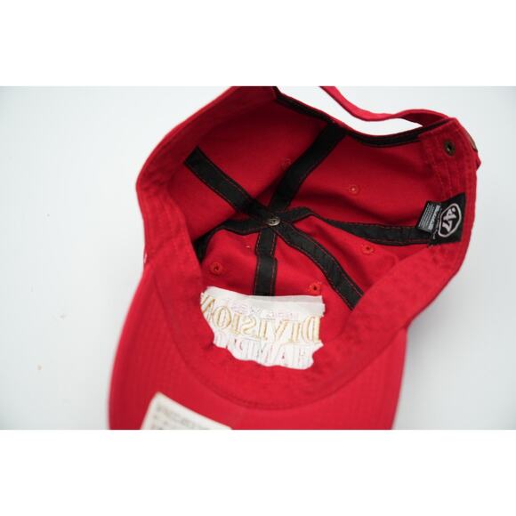 New Era NFL SF San Fransisco 49ers NFC West Division Champion 2023 Red Hat Cap - Picture 4 of 7